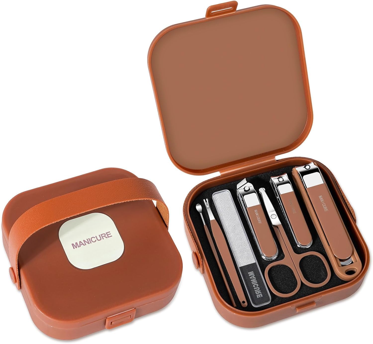 💅 7-in-1 Premium Nail Cutter Set – ৭ পিসের প্রিমিয়াম নেইল কাটার সেট ✨