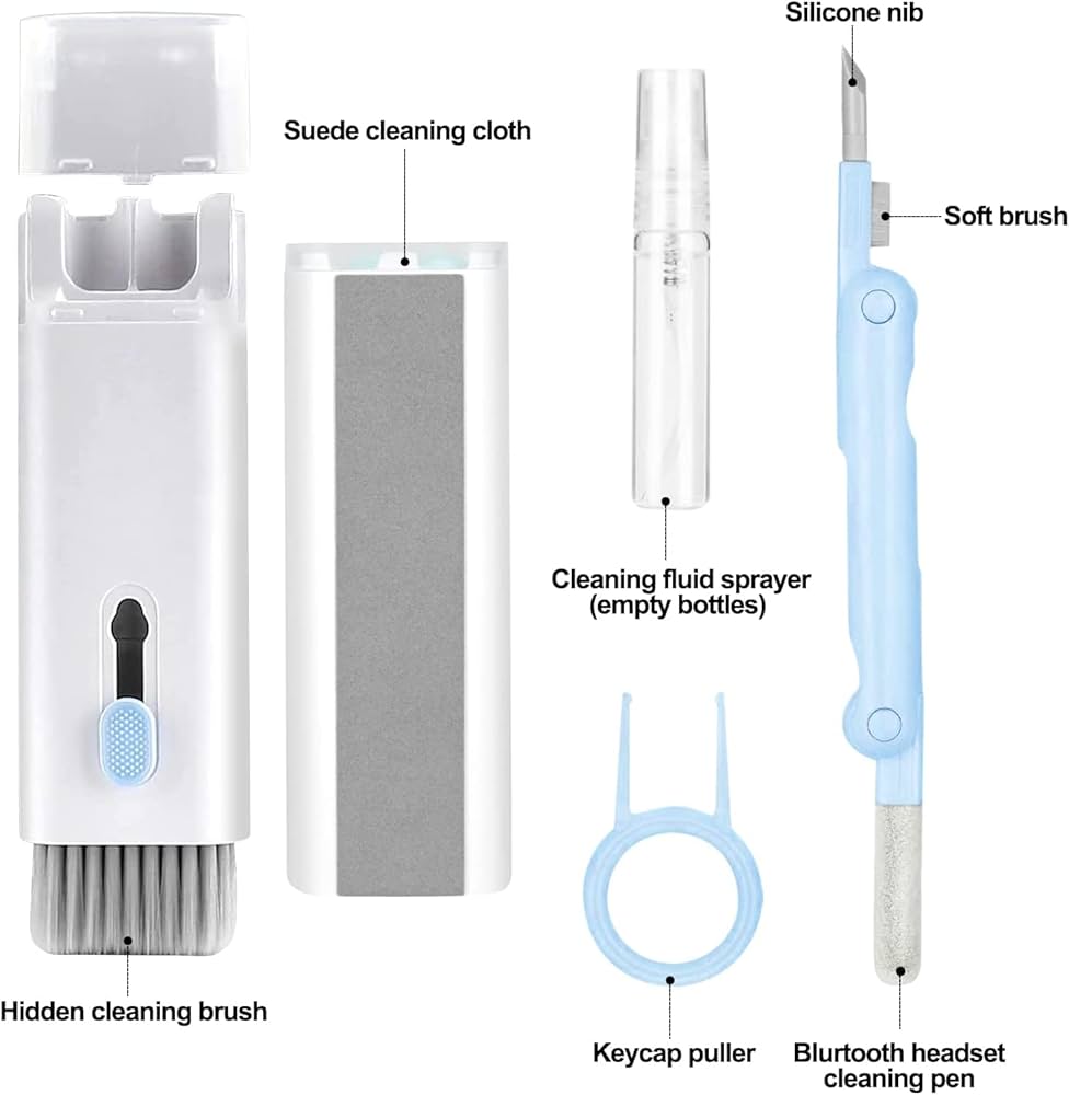 🧹 BlueWow 7 in 1 Cleaner Brush Kit -  ৭ ইন ১ ক্লিনার ব্রাশ কিট