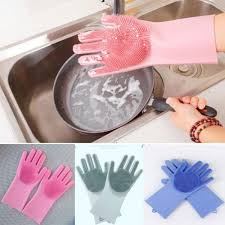 🧤 Silicon Kitchen Hand Gloves ( 1 Pair) – সিলিকন কিচেন হ্যান্ড গ্লাভস (১ জোড়া )